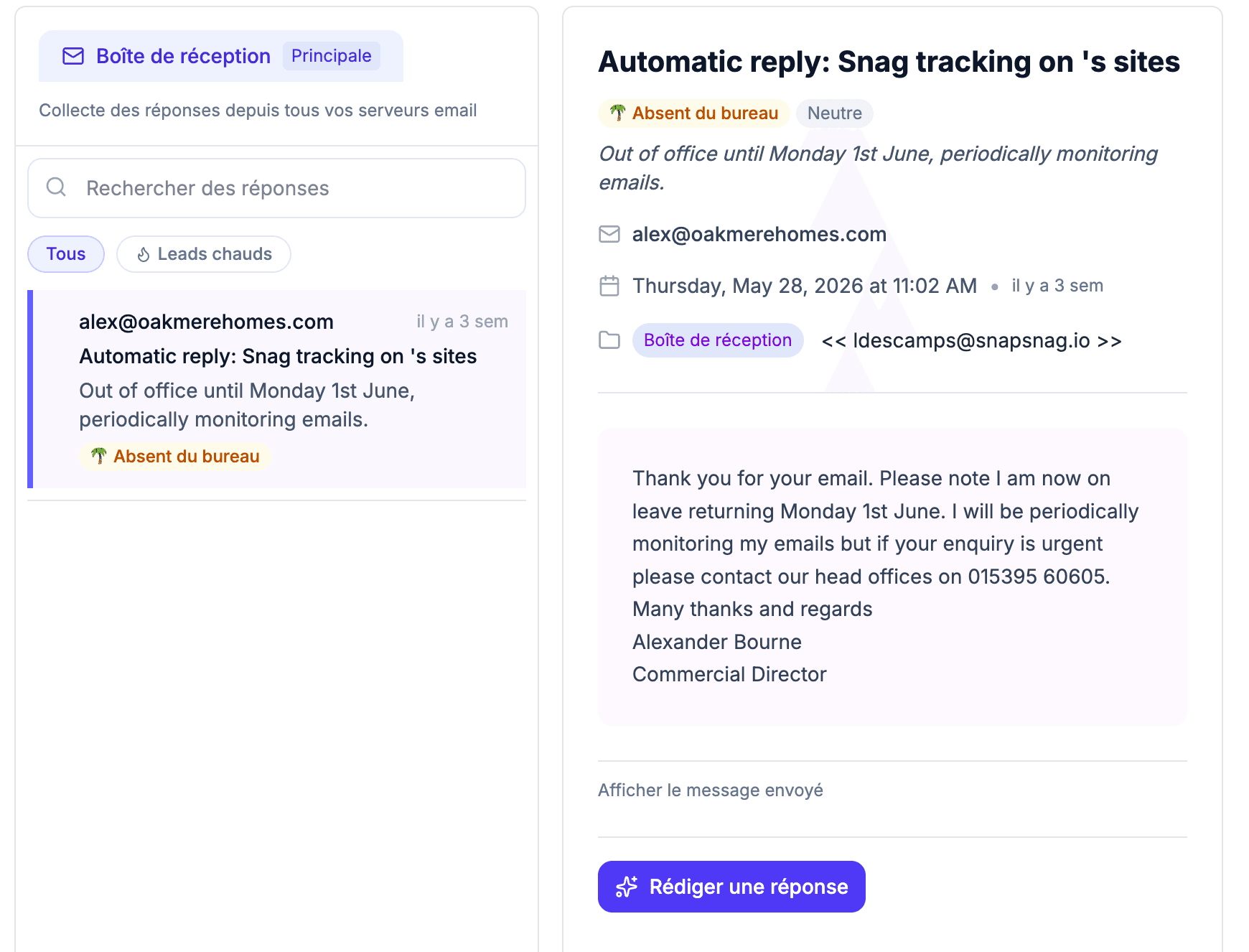 Your AI assistant reads every reply